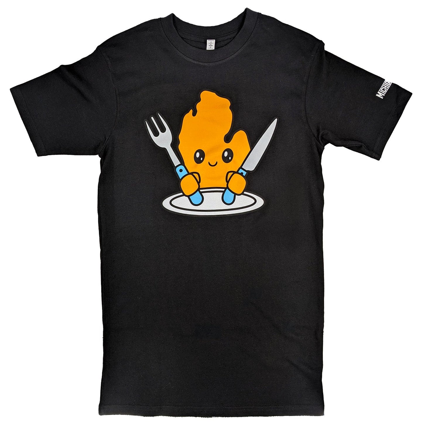 HEAVYWEIGHT LOGO T-SHIRT (BLACK)